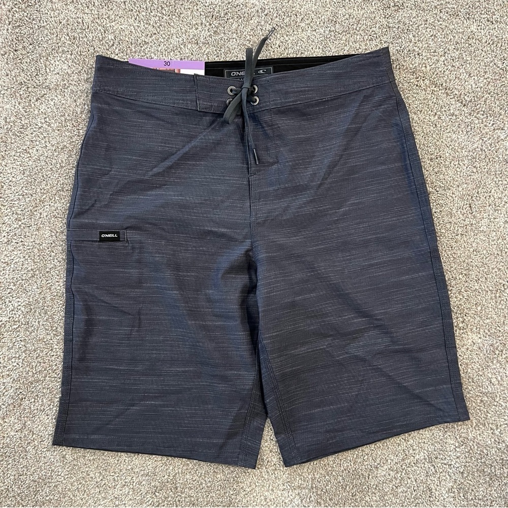 O’Neill NWT Boardshorts Short Standard Fit 20” Inseam Gray Men Size 30 #1810809